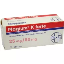MAGIUM K forte tabletten, 50 stuks