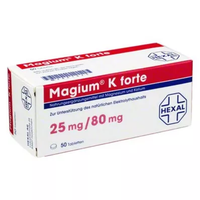 MAGIUM K forte tabletten, 50 stuks MAGIUM K forte tabletten, 50 stuks