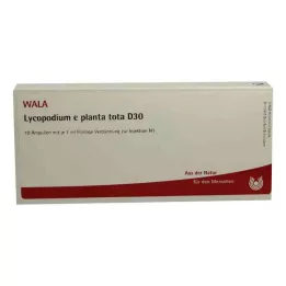 LYCOPODIUM E planta tota D 30 Ampullen, 10X1 ml