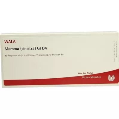 MAMMA SINISTRA GL D 4 Ampullen, 10X1 ml