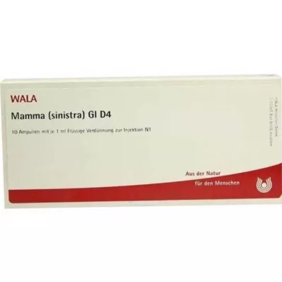 MAMMA SINISTRA GL D 4 Ampullen, 10X1 ml MAMMA SINISTRA GL D 4 Ampullen, 10X1 ml