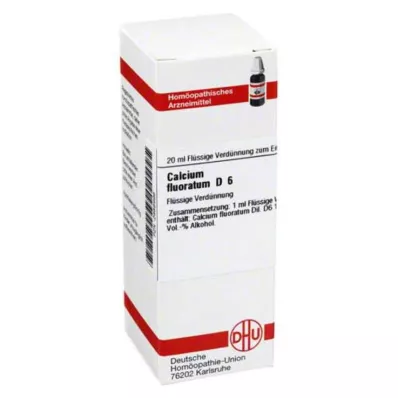 CALCIUM FLUORATUM D 6 Verdunning, 20 ml