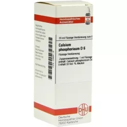 CALCIUM PHOSPHORICUM D 6 Verdunning, 20 ml