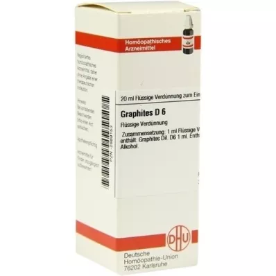 GRAPHITES D 6 Verdunning, 20 ml