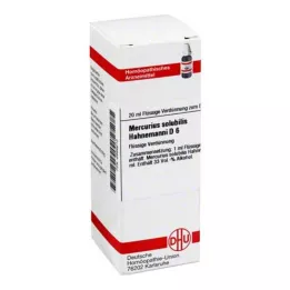 MERCURIUS SOLUBILIS Hahnemanni D 6 Verdunning, 20 ml