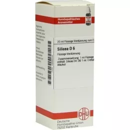 SILICEA D 6 Verdunning, 20 ml
