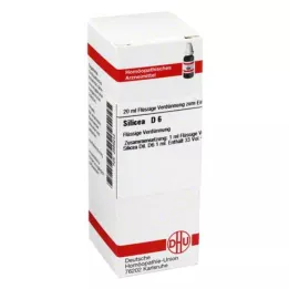 SILICEA D 6 Verdunning, 20 ml