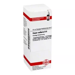 HEPAR SULFURIS D 6 Verdunning, 20 ml