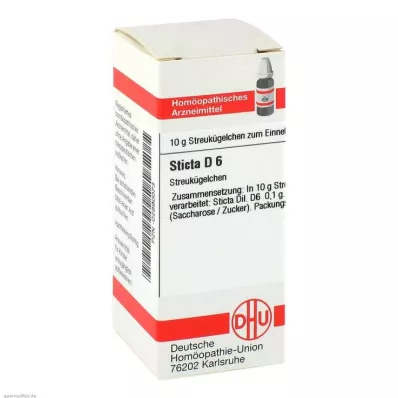 STICTA D 6 bolletjes, 10 g