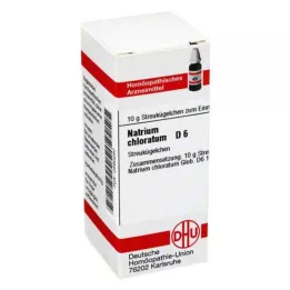 NATRIUM CHLORATUM D 6 bolletjes, 10 g