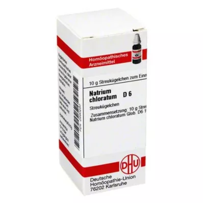 NATRIUM CHLORATUM D 6 bolletjes, 10 g NATRIUM CHLORATUM D 6 bolletjes, 10 g
