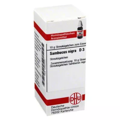 SAMBUCUS NIGRA D 3 bolletjes, 10 g SAMBUCUS NIGRA D 3 bolletjes, 10 g