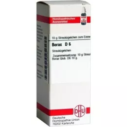 BORAX D 6 bolletjes, 10 g