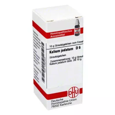 KALIUM JODATUM D 6 bolletjes, 10 g KALIUM JODATUM D 6 bolletjes, 10 g