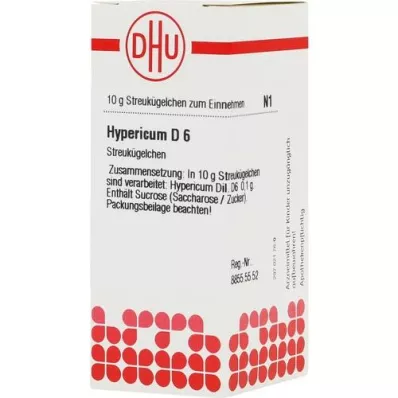 HYPERICUM D 6 bolletjes, 10 g