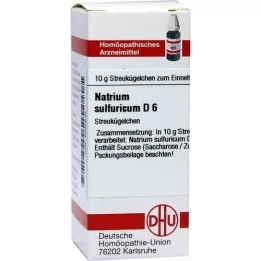 NATRIUM SULFURICUM D 6 bolletjes, 10 g