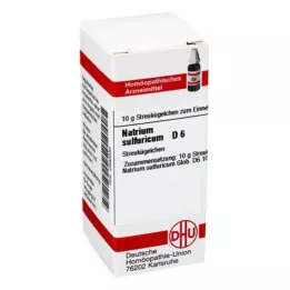 NATRIUM SULFURICUM D 6 bolletjes, 10 g