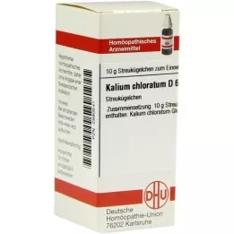 KALIUM CHLORATUM D 6 bolletjes, 10 g