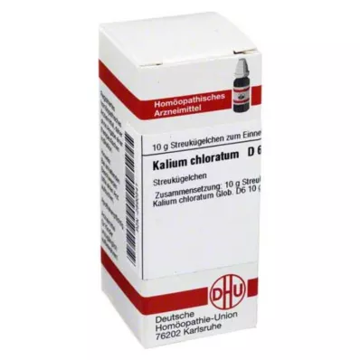 KALIUM CHLORATUM D 6 bolletjes, 10 g KALIUM CHLORATUM D 6 bolletjes, 10 g