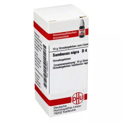 SAMBUCUS NIGRA D 4 bolletjes, 10 g