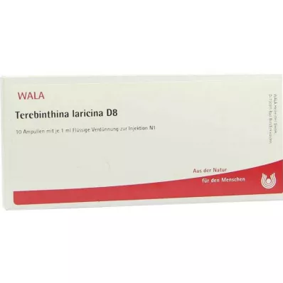 TEREBINTHINA LARICINA D 8 Ampullen, 10X1 ml TEREBINTHINA LARICINA D 8 Ampullen, 10X1 ml