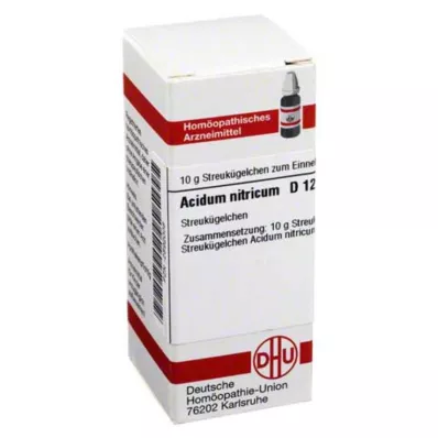 ACIDUM NITRICUM D 12 bolletjes, 10 g ACIDUM NITRICUM D 12 bolletjes, 10 g