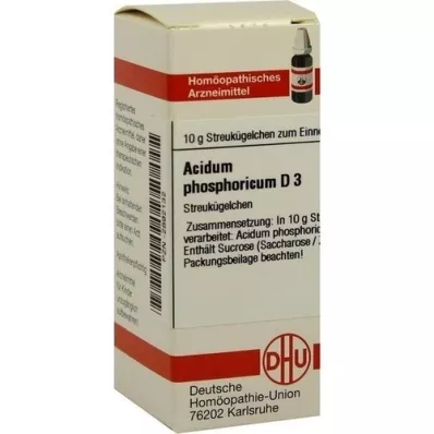 ACIDUM PHOSPHORICUM D 3 bolletjes, 10 g