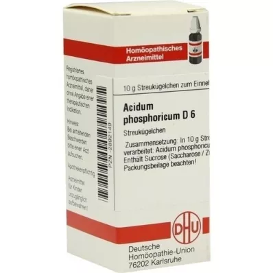 ACIDUM PHOSPHORICUM D 6 bolletjes, 10 g