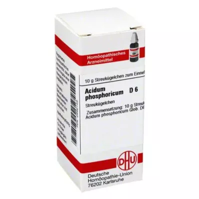 ACIDUM PHOSPHORICUM D 6 bolletjes, 10 g ACIDUM PHOSPHORICUM D 6 bolletjes, 10 g
