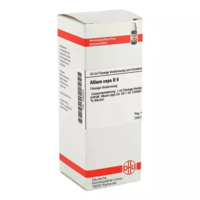 ALLIUM CEPA D 6 Verdunning, 50 ml