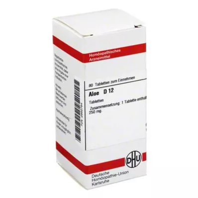 ALOE D 12 tabletten, 80 stuks