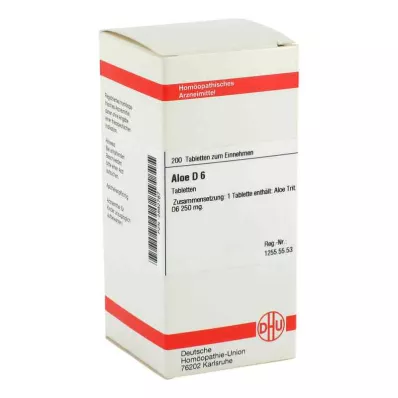 ALOE D 6 tabletten, 200 stuks