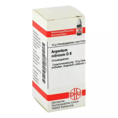 ARGENTUM NITRICUM D 8 bolletjes, 10 g ARGENTUM NITRICUM D 8 bolletjes, 10 g