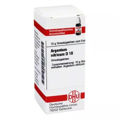 ARGENTUM NITRICUM D 10 bolletjes, 10 g