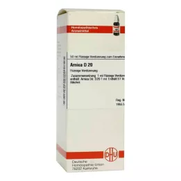 ARNICA Verdunning D 20, 50 ml