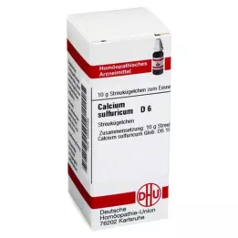 CALCIUM SULFURICUM D 6 bolletjes, 10 g