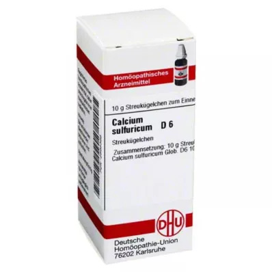 CALCIUM SULFURICUM D 6 bolletjes, 10 g CALCIUM SULFURICUM D 6 bolletjes, 10 g