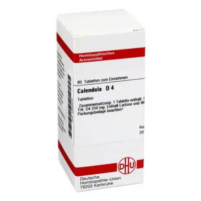CALENDULA D 4 tabletten, 80 st