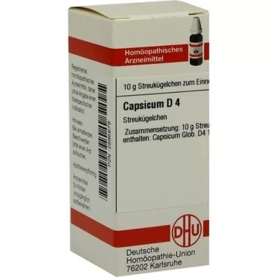 CAPSICUM D 4 bolletjes, 10 g
