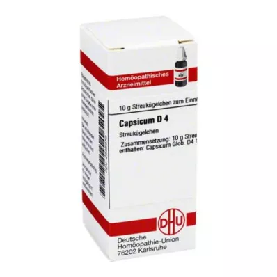 CAPSICUM D 4 bolletjes, 10 g CAPSICUM D 4 bolletjes, 10 g