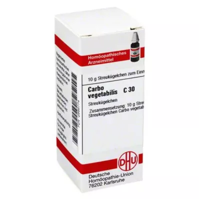 CARBO VEGETABILIS C 30 bolletjes, 10 g