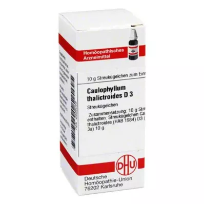 CAULOPHYLLUM THALICTROIDES D 3 bolletjes, 10 g CAULOPHYLLUM THALICTROIDES D 3 bolletjes, 10 g