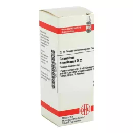 CEANOTHUS AMERICANUS D 2 Verdunning, 20 ml