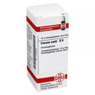 COCCUS cactus D 6 bolletjes, 10 g COCCUS cactus D 6 bolletjes, 10 g