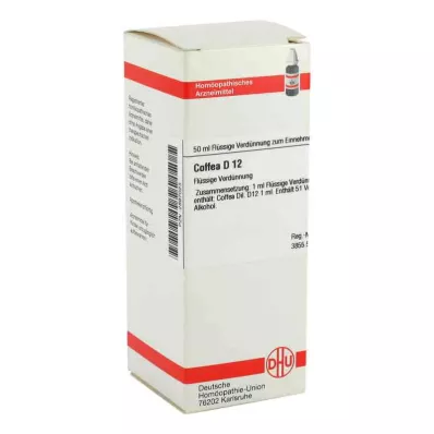 COFFEA D 12 Verdunning, 50 ml COFFEA D 12 Verdunning, 50 ml