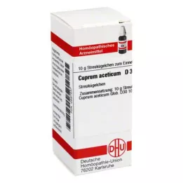CUPRUM ACETICUM D 30 bolletjes, 10 g