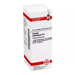 CUPRUM METALLICUM D 6 Verdunning, 20 ml