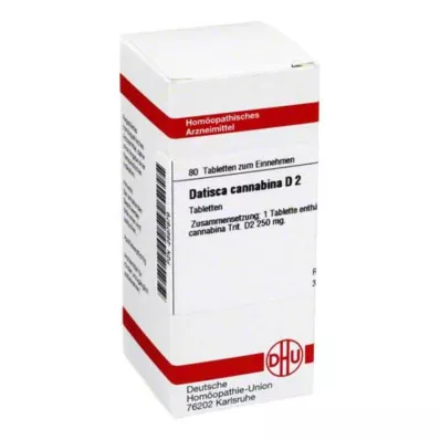 DATISCA cannabina D 2 tabletten, 80 st DATISCA cannabina D 2 tabletten, 80 st