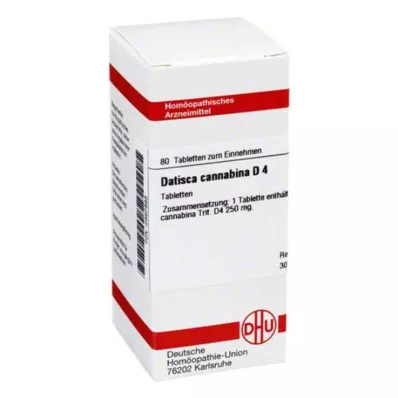 DATISCA cannabina D 4 tabletten, 80 st DATISCA cannabina D 4 tabletten, 80 st