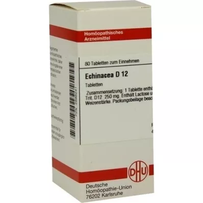 ECHINACEA HAB D 12 tabletten, 80 stuks